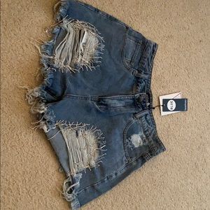 Jean shorts
